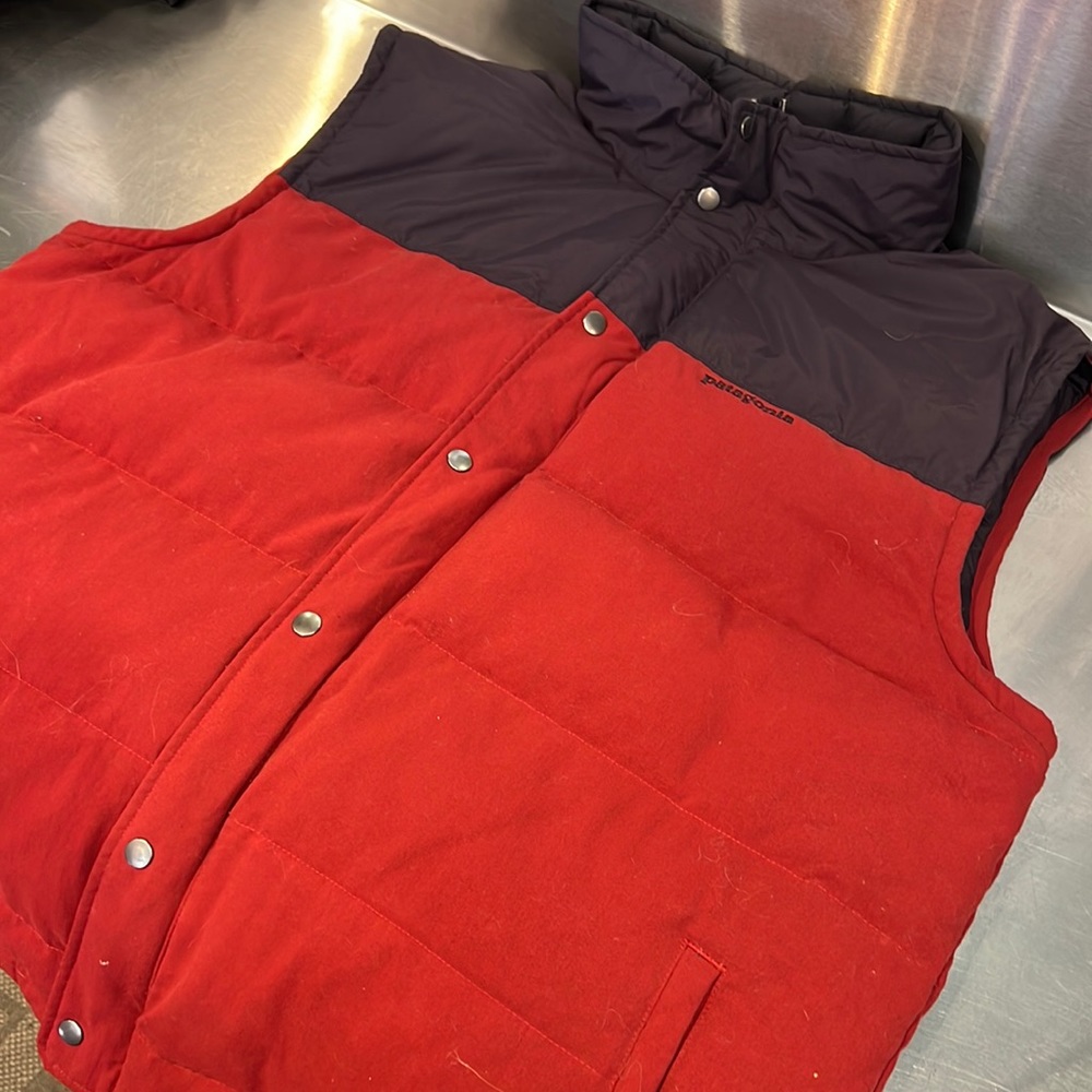 Patagonia down two tone vest